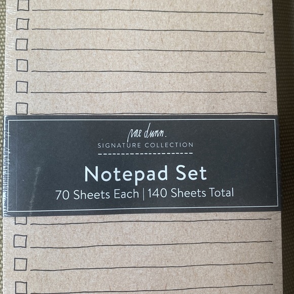 NWT Rae Dunn notepads - Picture 4 of 4